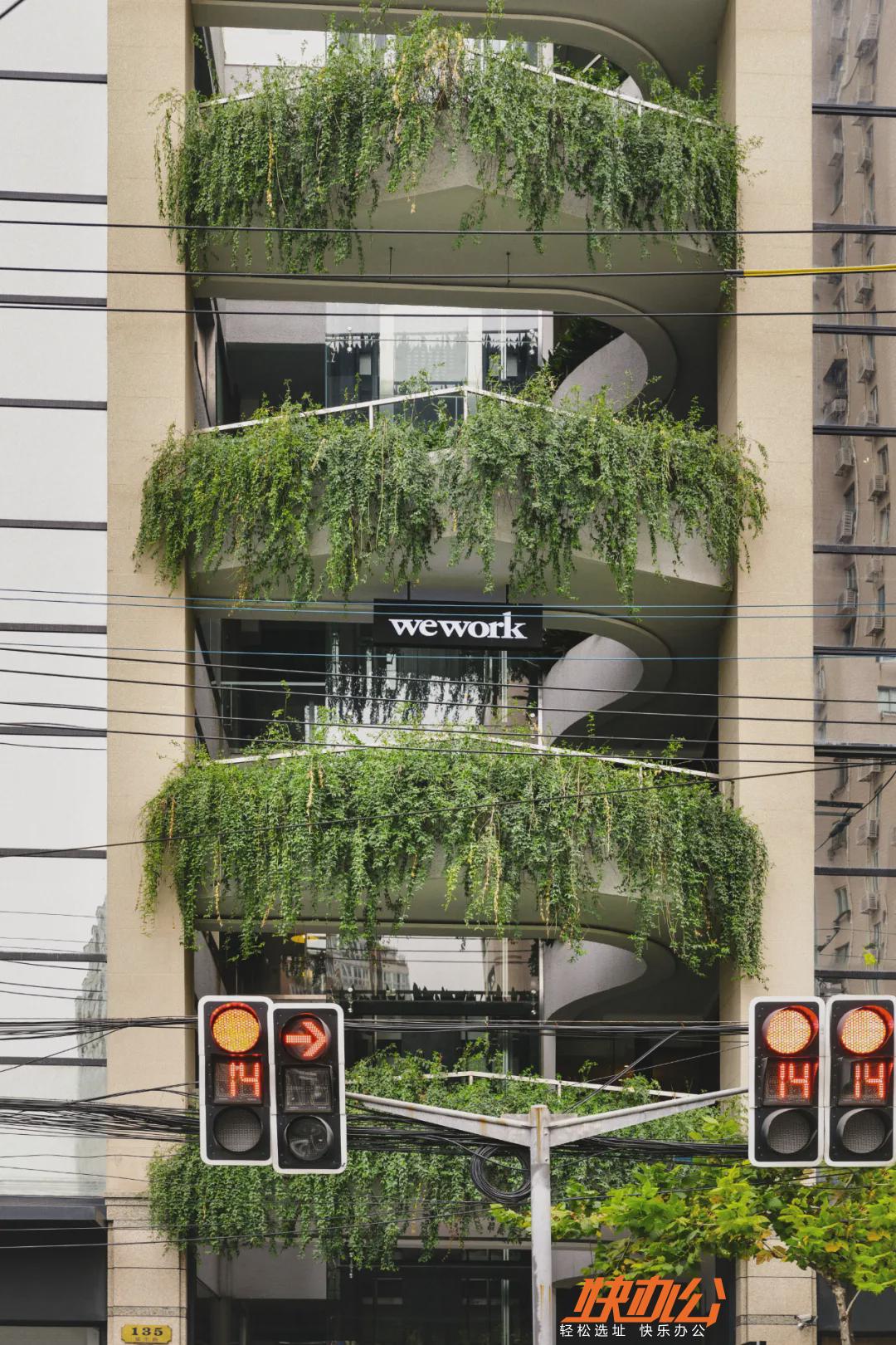 wework将绿色环保理念渗透于品牌与办公空间内打造生态办公环境